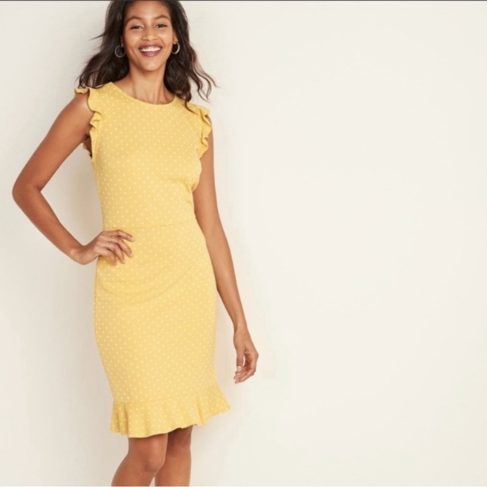Old Navy Spring polka dot dress